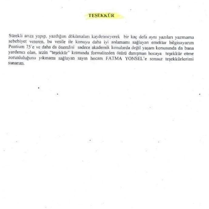 Umut Sarıkaya'nın bitirme...