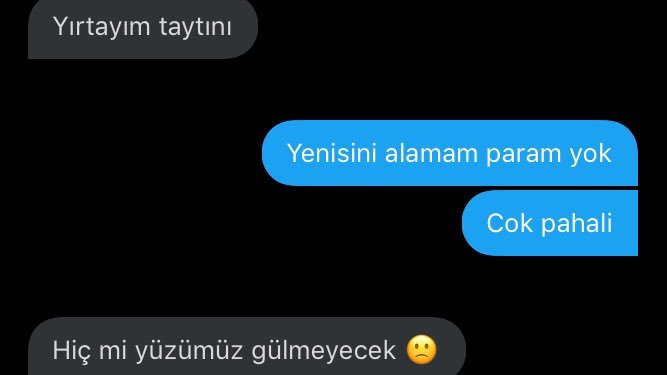sonra yok efendim gençler...