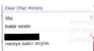 Clear Chat History Me...