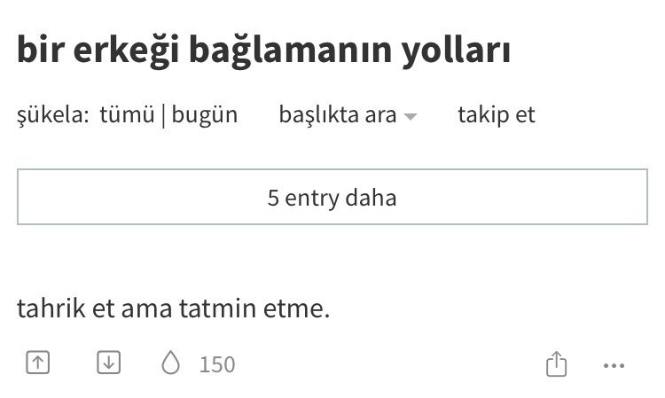 bir erkeği bağlamanın...