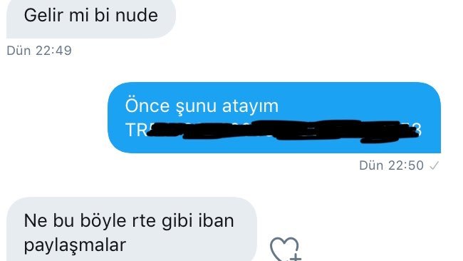 Gelir mi bi nude Dün 22:49...