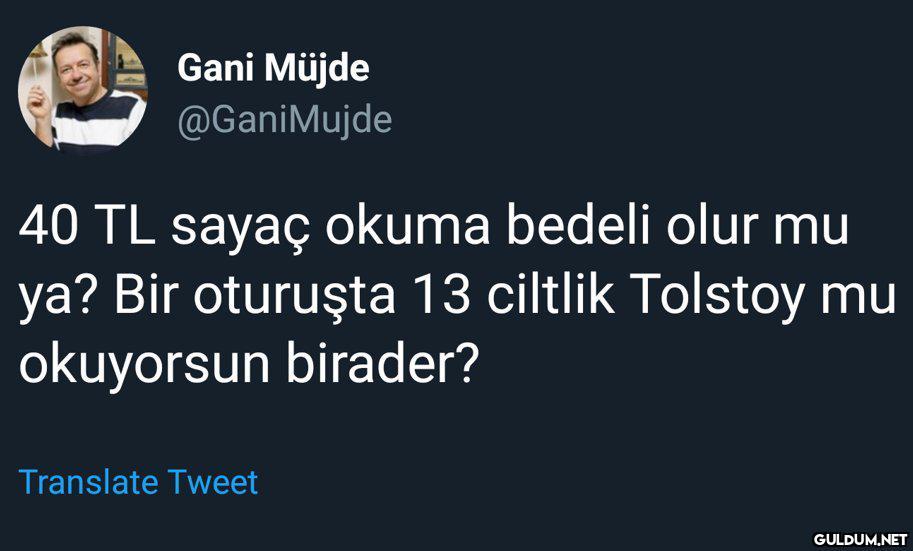 Gani Müjde @GaniMujde 40...