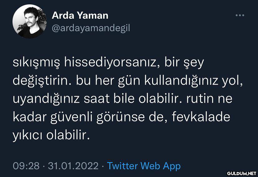 Arda Yaman @ardayamandegil...