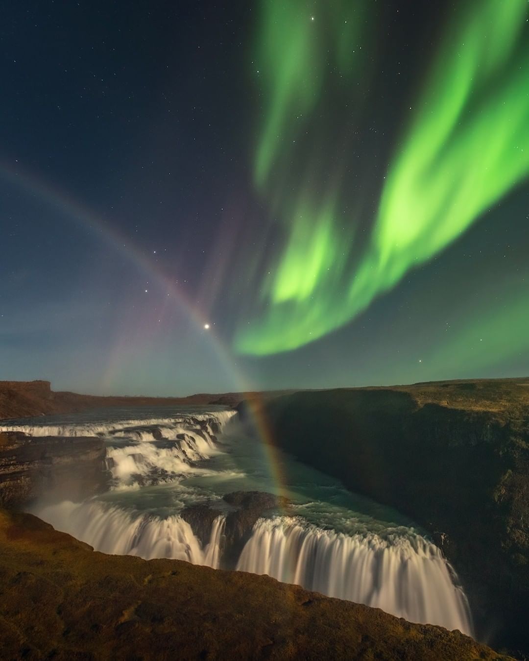 Enchanting northern lights...