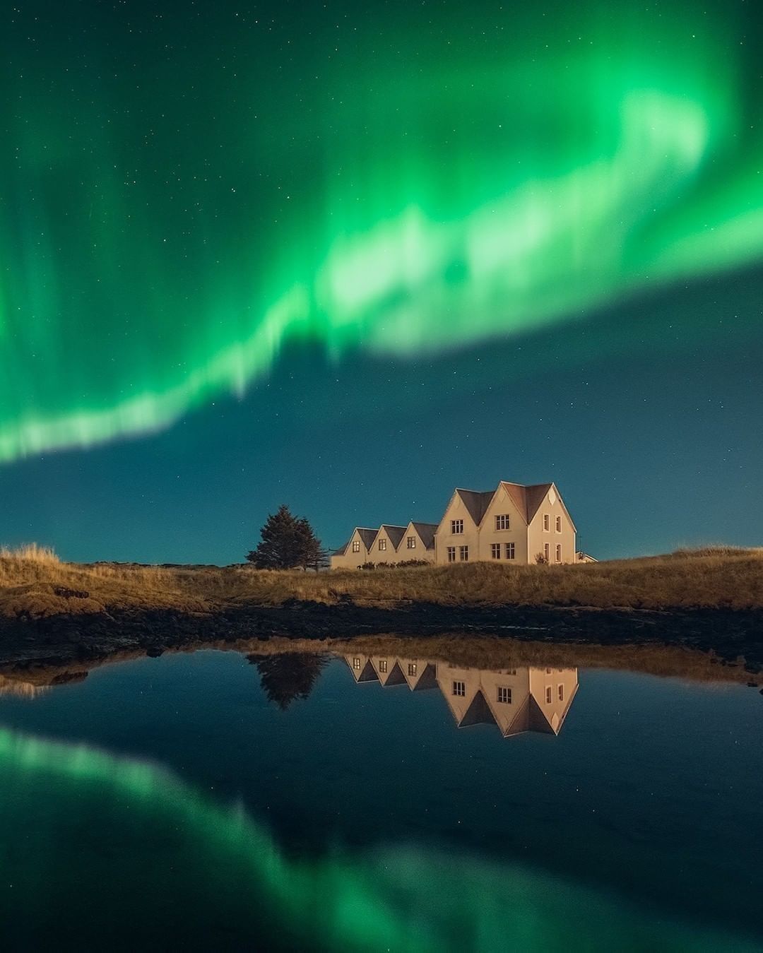 Enchanting northern lights...