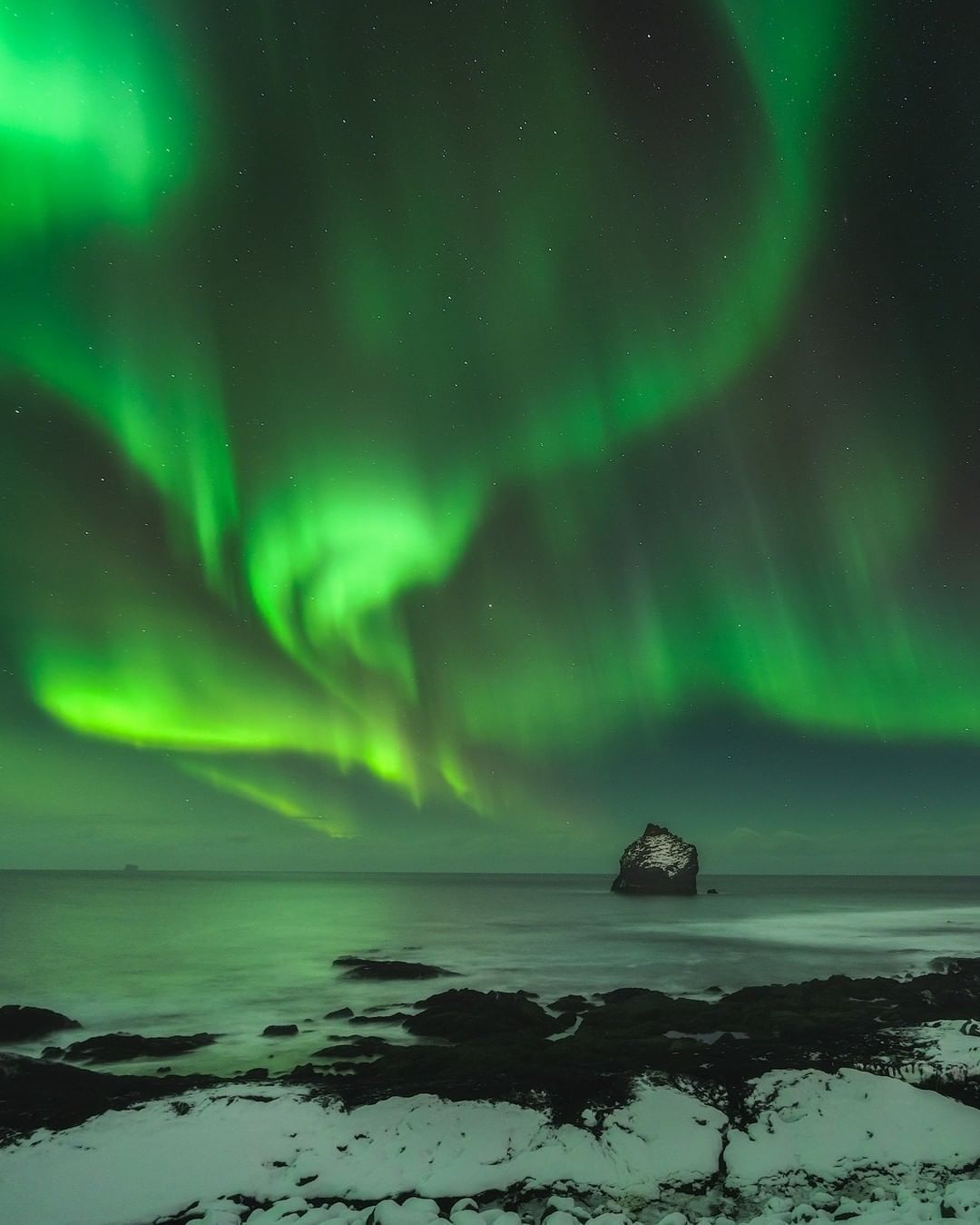 Enchanting northern lights...