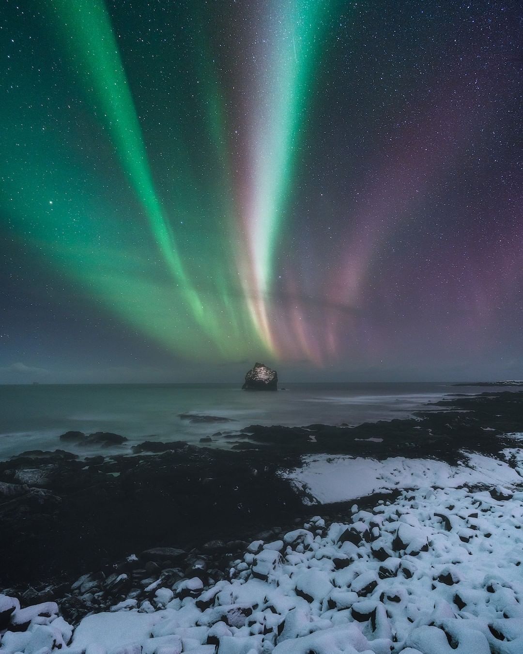 Enchanting northern lights...
