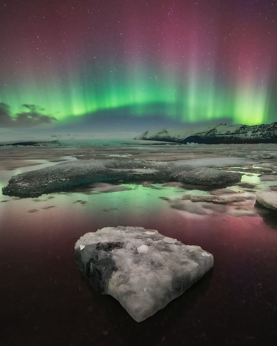 Enchanting northern lights...