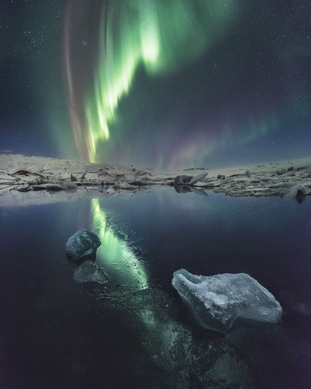 Enchanting northern lights...