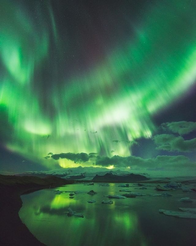 Enchanting northern lights...