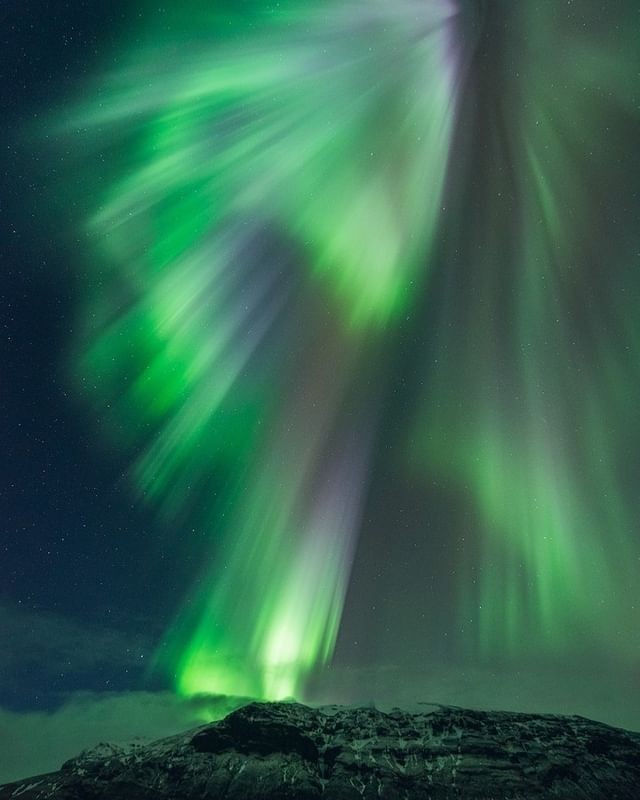 Enchanting northern lights...