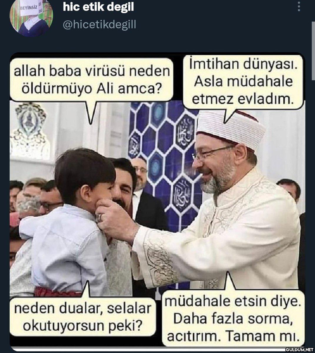 hic etik degil BEYİNSİZ...
