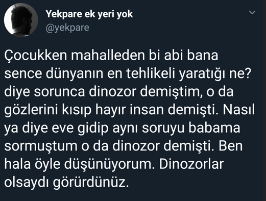 Yekpare ek yeri yok...