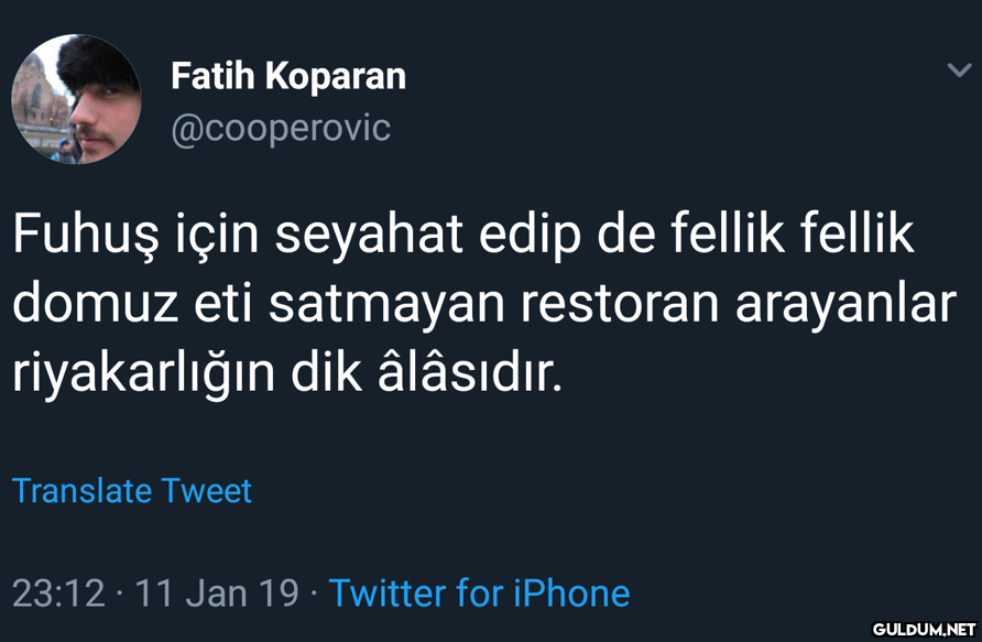 Fatih Koparan @cooperovic...