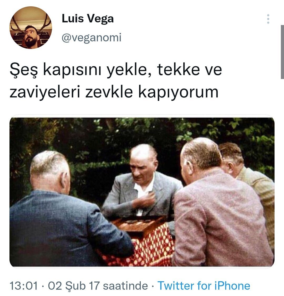 Luis Vega @veganomi Şeş...