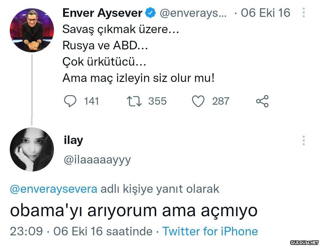 Enver Aysever O : Savaş...