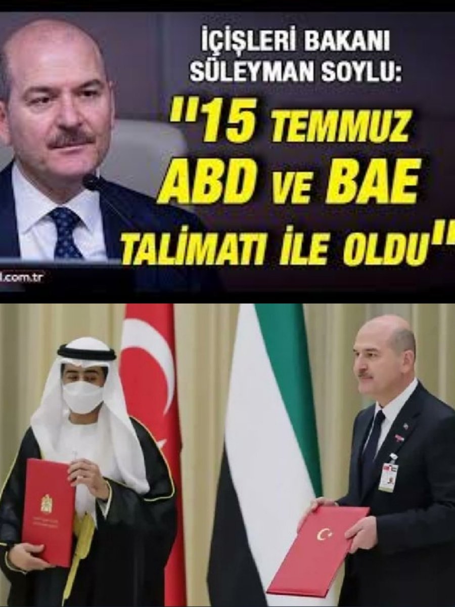 İÇİŞLERİ BAKANI SÜLEYMAN...