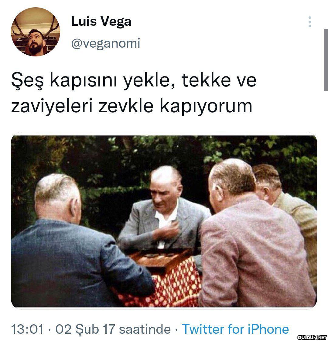 Luis Vega @veganomi Şeş...