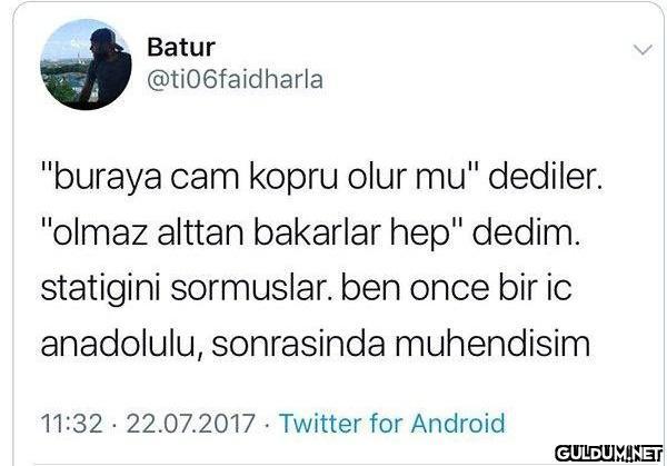 Gelmiş geçmiş en iyi tweet...