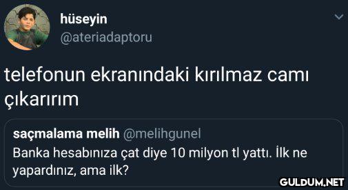 Peki siz ?    hüseyin...