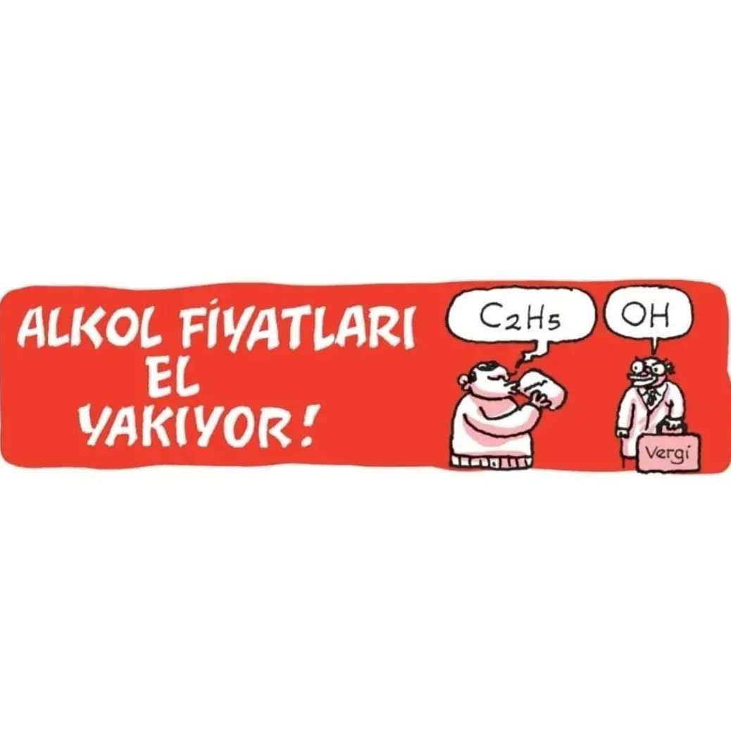 Alkol fiyatları el...
