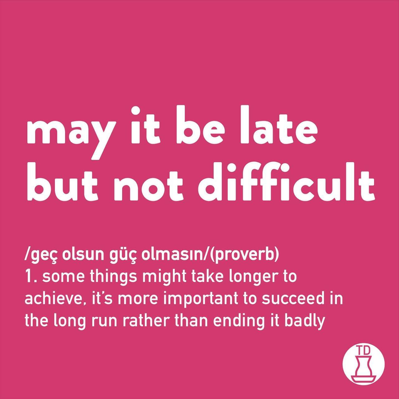 Wise words, good to...