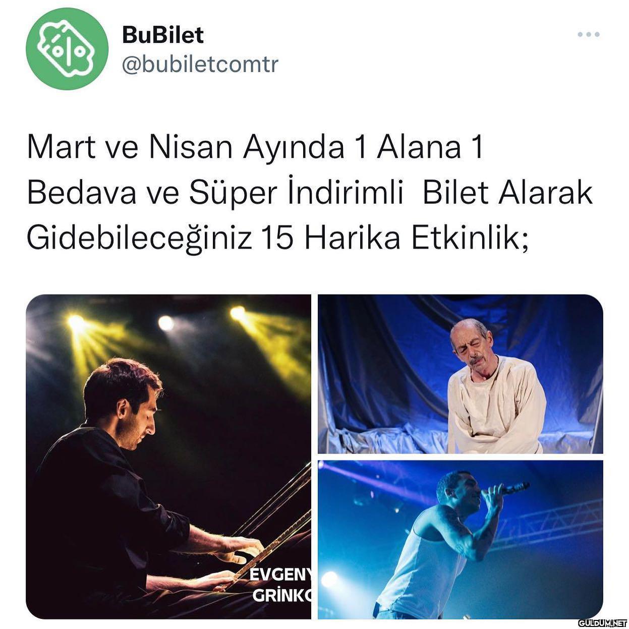 Birlikte konserlere doymak...