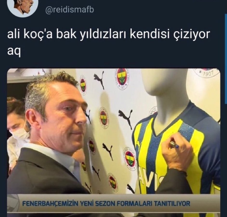 @reidismafb ali koç'a bak...