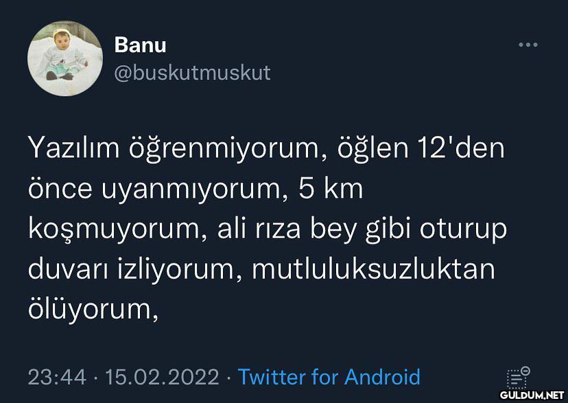 ben buradan devam  Banu...