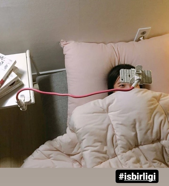 Bu telefon tutucu bana iyi...