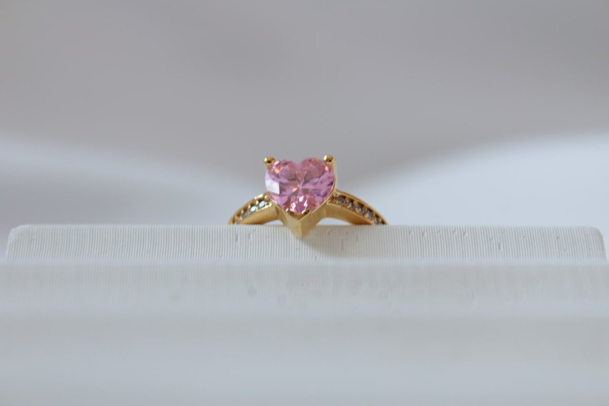 Pembe Little Hearth Yüzük    Kaynak