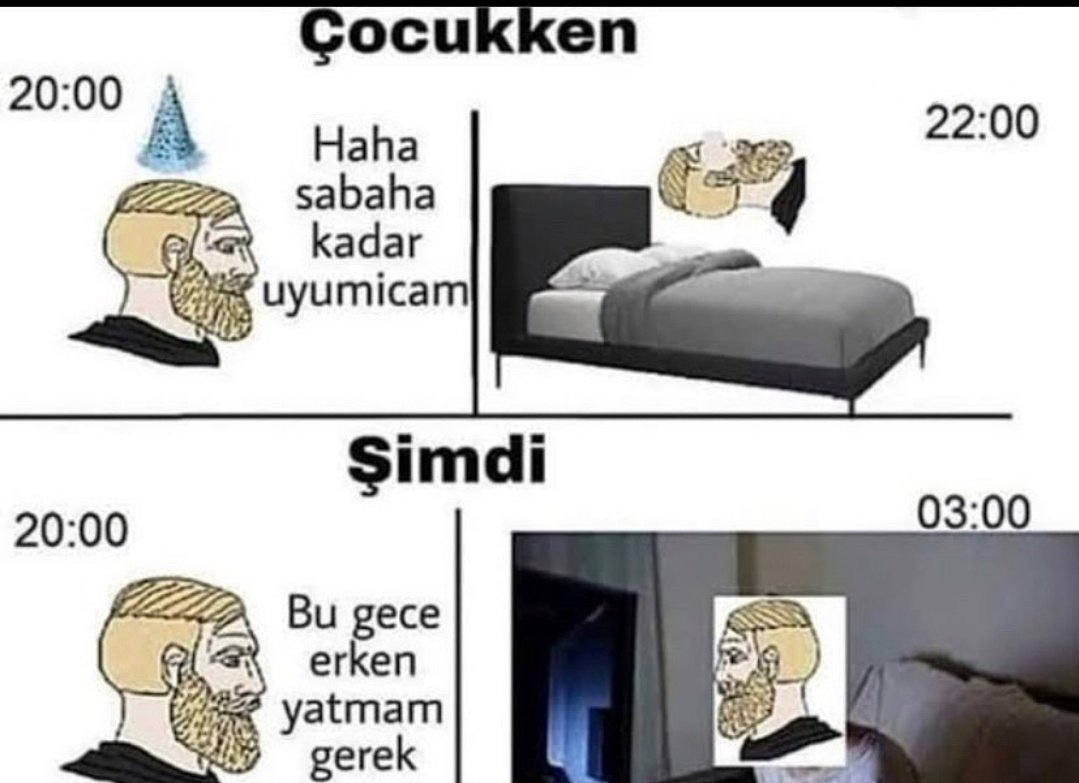 Aynen böyle    Çocukken...