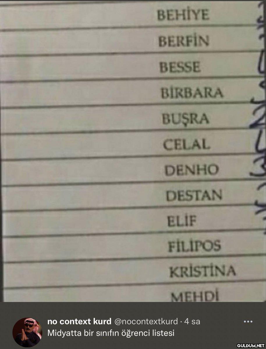 BEHİYE BERFİN BESSE...