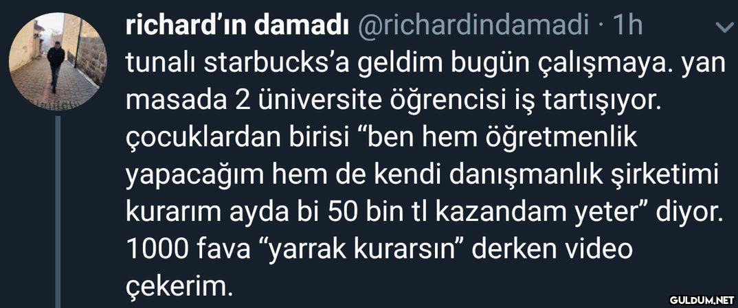 richard'ın damadı...