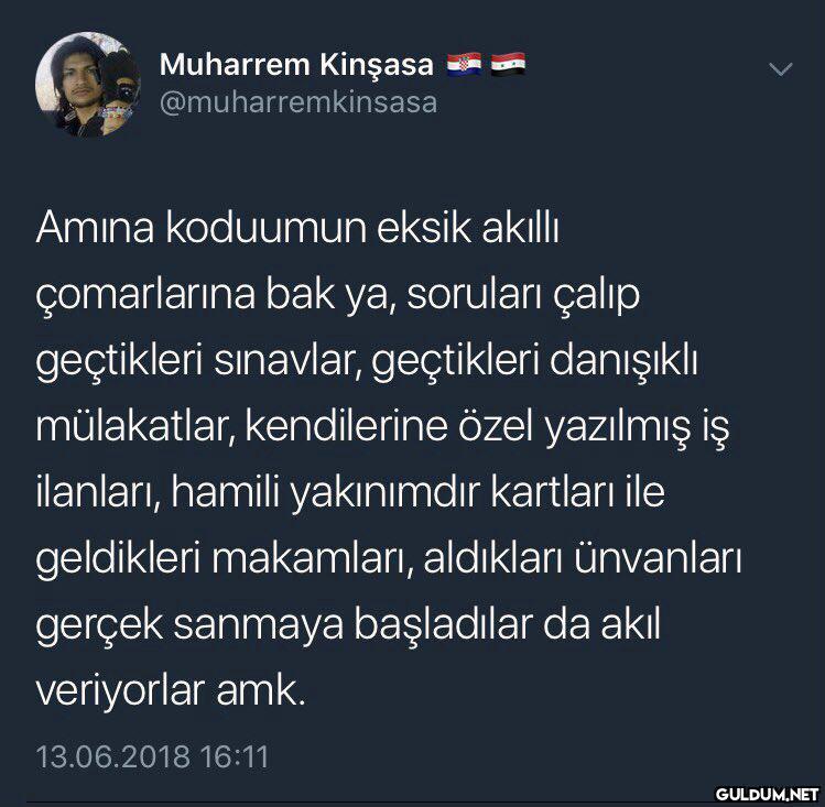 Muharrem Kinşasa...