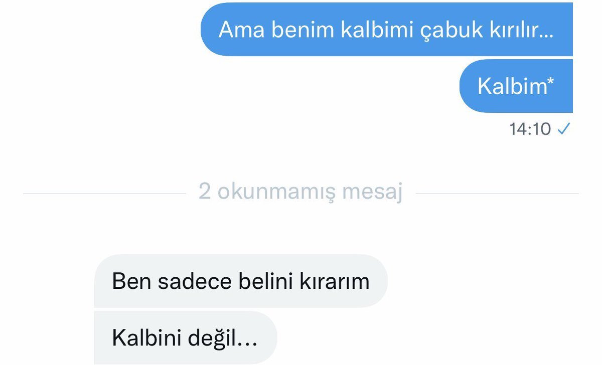 eyvallah    Ama benim...
