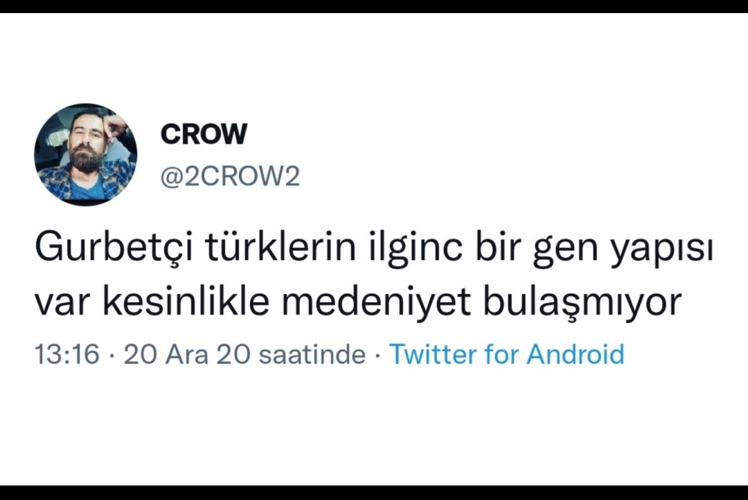 CROW @2CROW2 Gurbetçi...