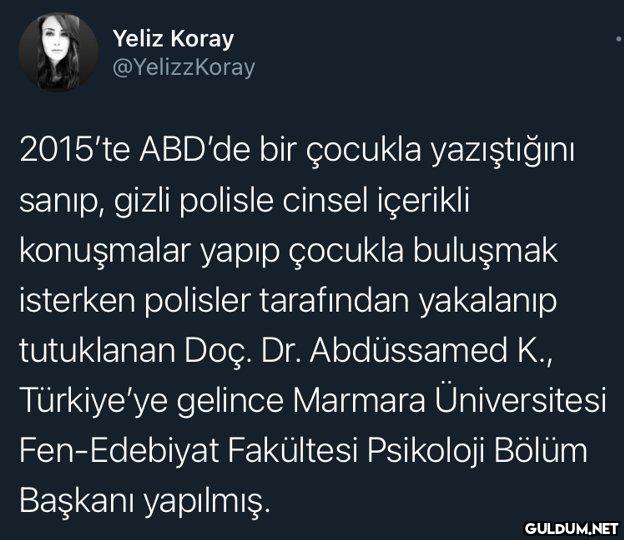 Yeliz Koray @YelizzKoray...