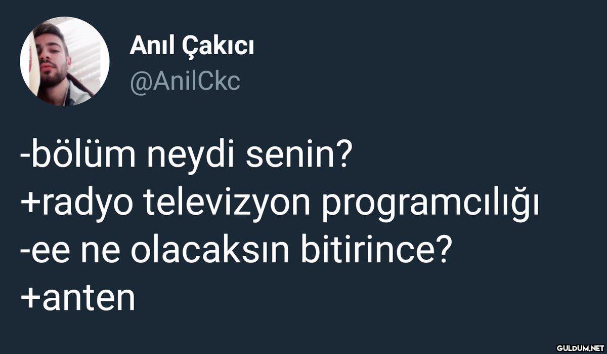 Anıl Çakıcı @AnilCkc...