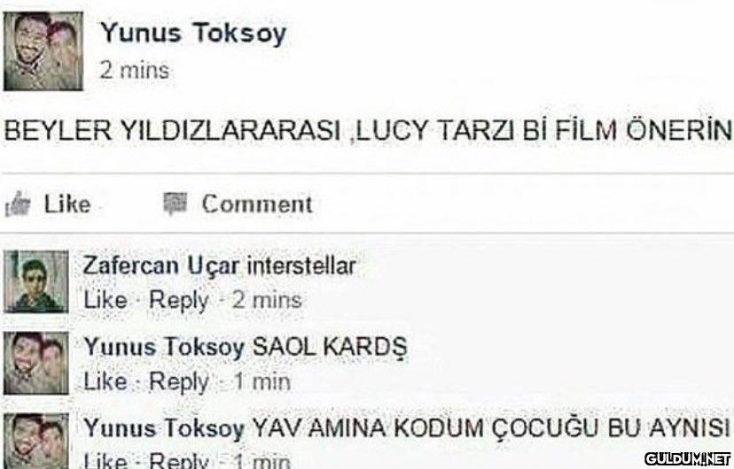 Yunus Toksoy 2 mins BEYLER...