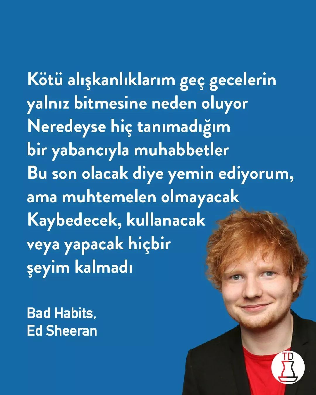 Ed Sheeran şarkıları...