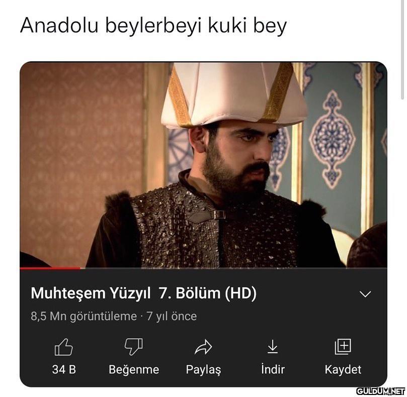 Anadolu beylerbeyi kuki...