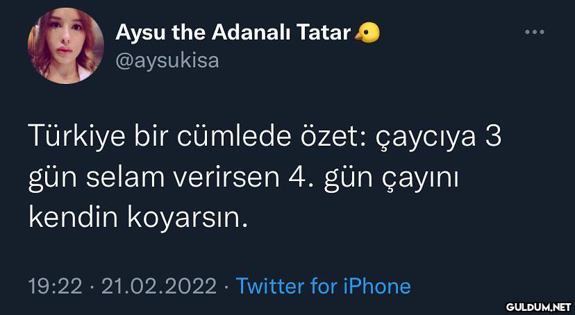 Aysu the Adanalı Tatar...