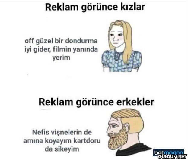Bu doğru    Reklam görünce...