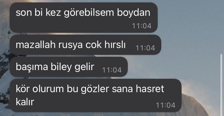 son bi kez görebilsem...