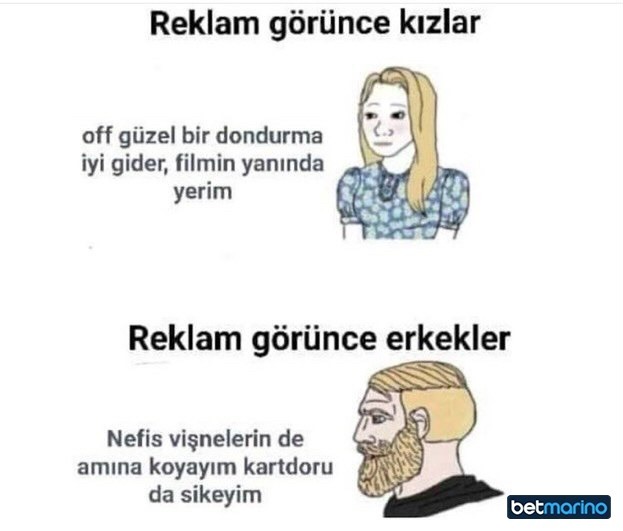 Bu doğru    Reklam görünce...