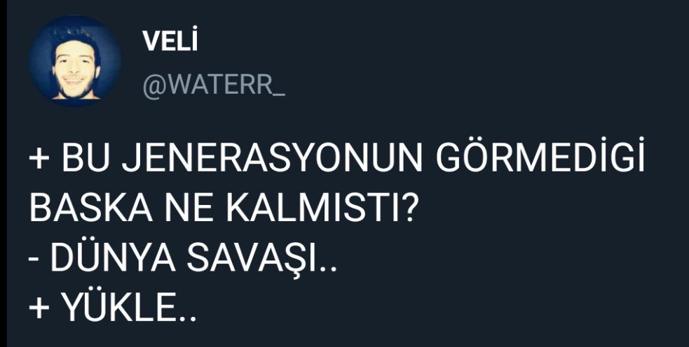 VELİ @WATERR_ + BU...