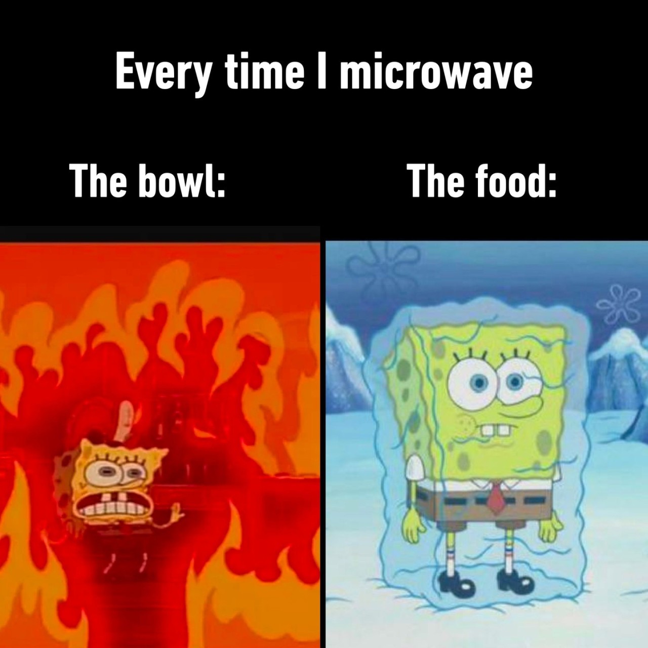 Unfair #microwave #food...