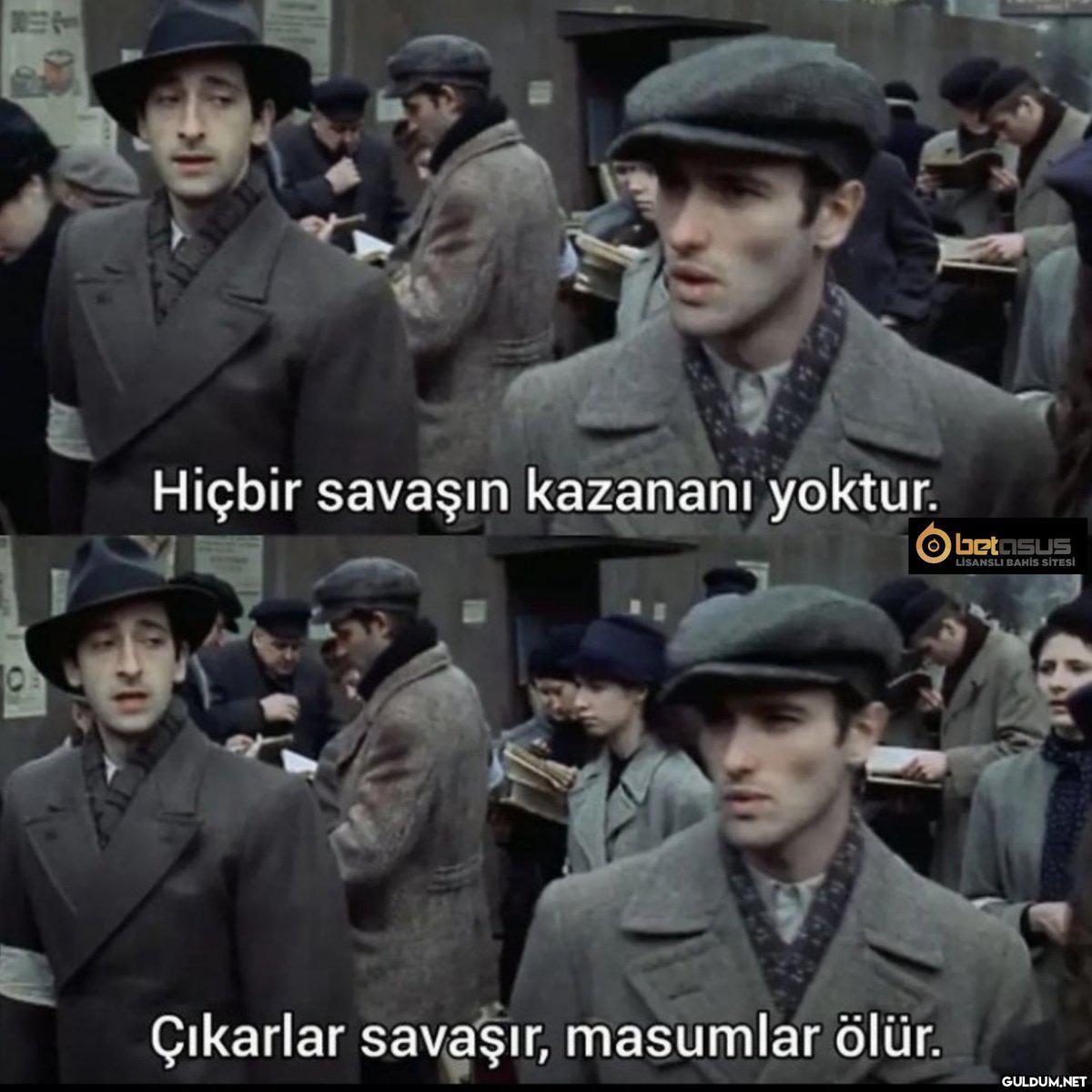 Hiçbir savaşın kazananı...
