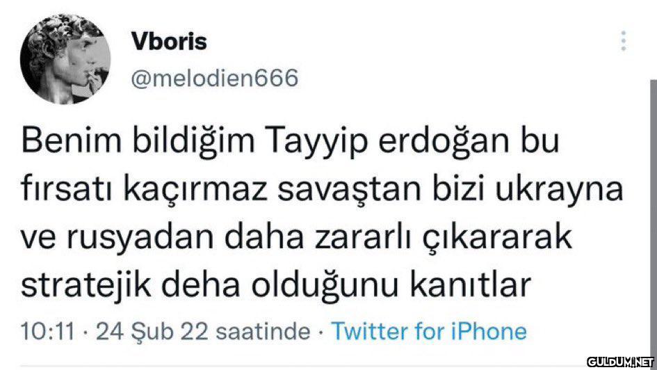 Vboris @melodien666 Benim...